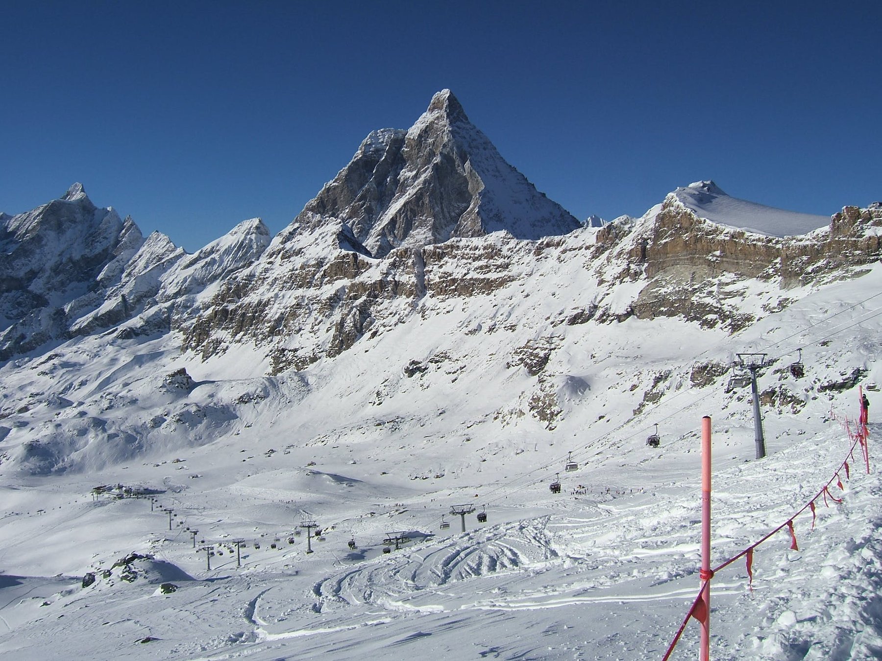 Mountain Ski Transfer from Turin airport TRN to Breuil Cervinia Aosta Valley